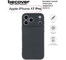 Чохол до мобільного телефона BeCover Apple iPhone 17 Pro Black (713760)