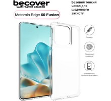 Чохол до мобільного телефона BeCover Motorola Edge 60 Fusion Transparent (713773)