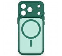 Чохол до мобільного телефона Armorstandart Lush MagCase Apple iPhone 17 Pro Dark Green (ARM87491)