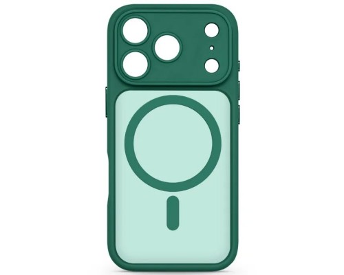 Чохол до мобільного телефона Armorstandart Lush MagCase Apple iPhone 17 Pro Dark Green (ARM87491)
