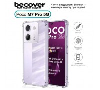 Чохол до мобільного телефона BeCover Anti-Shock Poco M7 Pro 5G Clear (713809)
