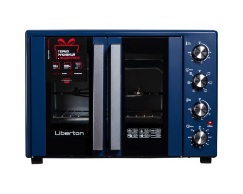 Електропіч Liberton LEO-600 Dark Blue