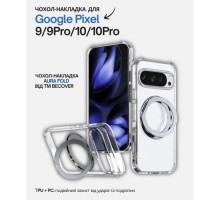 Чохол до мобільного телефона BeCover Aura Fold Google Pixel 9 / 9 Pro / 10 / 10 Pro Transparent (714137)