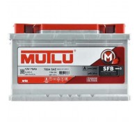 Акумулятор автомобільний MUTLU 6СТ-75 (0) SFB LB3.75.072.A