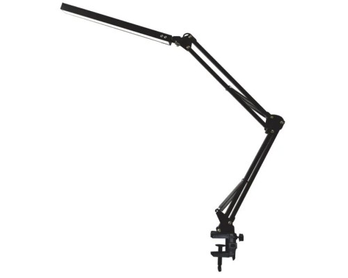 Настільна лампа Eurolamp LED 10W 400Lm 2800-6500K (black) на струбцине (LED-TLS-10W(black))