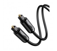 Кабель мультимедійний Optical Toslink 1.0m AV122 black Ugreen (70890)