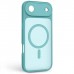 Чохол до мобільного телефона Armorstandart Lush MagCase Apple iPhone 17 Air Turquoise (ARM87479)
