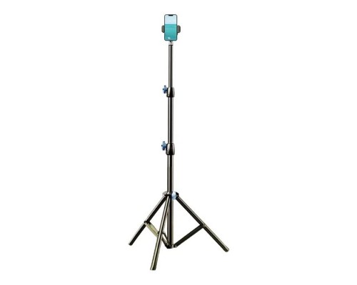 Штатив RTAKO RLD-001 1.7M Matte Carbon Steel Tripod Black (6975068278620)