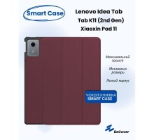 Чохол до планшета BeCover Smart Case Lenovo Idea Tab/K11 (2nd Gen) TB336/Xiaoxin Pad (2025) 11" Red Wine (714099)