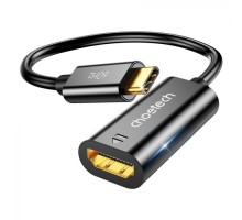 Перехідник USB-C to HDMI black Choetech (HUB-H04)