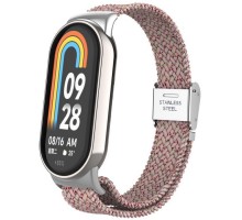 Ремінець до фітнес браслета Armorstandart Braided Solo Loop для Xiaomi Smart Band 10/9/8 Starlight Pink (ARM86885)