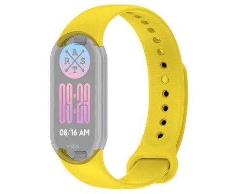 Ремінець до фітнес браслета Armorstandart для Xiaomi Smart Band 10/9/8 Yellow (ARM86917)