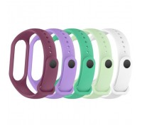Ремінець до фітнес браслета Armorstandart комплект 5шт Xiaomi Mi Band 7/6/5 New Style Floral (ARM75059)