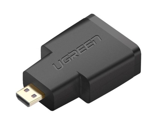 Перехідник Micro HDMI M to HDMI F black Ugreen (20106)