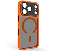 Чохол до мобільного телефона Armorstandart Unit-C MagCase SE Apple iPhone 17 Pro Orange Black (ARM86317)