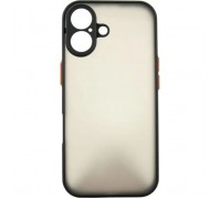 Чохол до мобільного телефона Dengos Matte iPhone 17 Black (DG-TPU-MATT-170)