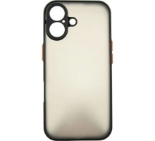 Чохол до мобільного телефона Dengos Matte iPhone 17 Black (DG-TPU-MATT-170)