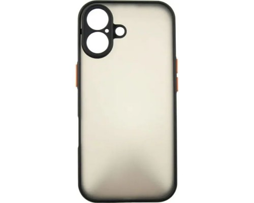 Чохол до мобільного телефона Dengos Matte iPhone 17 Black (DG-TPU-MATT-170)