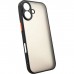 Чохол до мобільного телефона Dengos Matte iPhone 17 Black (DG-TPU-MATT-170)