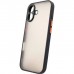 Чохол до мобільного телефона Dengos Matte iPhone 17 Black (DG-TPU-MATT-170)