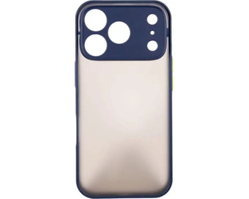Чохол до мобільного телефона Dengos Matte iPhone 17 Pro Blue (DG-TPU-MATT-171)