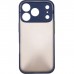 Чохол до мобільного телефона Dengos Matte iPhone 17 Pro Blue (DG-TPU-MATT-171)