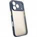 Чохол до мобільного телефона Dengos Matte iPhone 17 Pro Blue (DG-TPU-MATT-171)