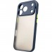 Чохол до мобільного телефона Dengos Matte iPhone 17 Pro Blue (DG-TPU-MATT-171)