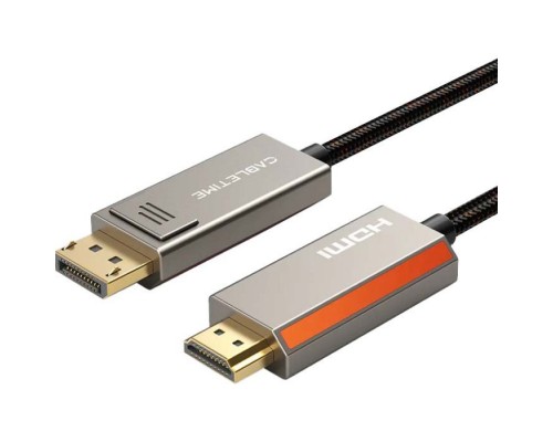 Кабель мультимедійний DisplayPort M to HDMI M 8K60Hz Cabletime (CA916405)