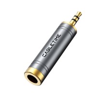 Перехідник 3.5mm M to 6.35mm F Cabletime (CA915132)