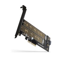 Контролер AXAGON PCIe to NVMe+SATA M.2 (PCEM2-D)
