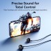 Навушники Vention Echo Lite 3.5mm In-Ear Wired Black (GBABAV)