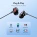 Навушники Vention Echo Lite 3.5mm In-Ear Wired Black (GBABAV)