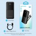 Батарея універсальна Vention 20000 mAh 22.5W with Built-in USB-C and Lightning Cables (FHPB0)