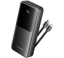 Батарея універсальна Vention 20000 mAh 22.5W with Built-in USB-C and Lightning Cables (FHPB0)