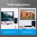 Кабель мультимедійний HDMI M to HDMI M 1.0m 8K60Hz cotton braided black Vention (AAUBF)