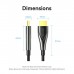 Кабель мультимедійний HDMI M to HDMI M 70.0m 4K60Hz fiber optic black Vention (ALSBAX)