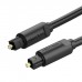 Кабель мультимедійний Optical Toslink 2.0m black Vention (BAEBH)