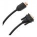 Кабель мультимедійний HDMI M to DVI M 2.0m 4K60Hz HP (HP_DHC-HD05-02M)