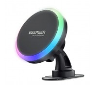Універсальний автотримач Essager Neon magnetic wireless charger car bracket beak hook+paste (EZJCX-NH01-Z)