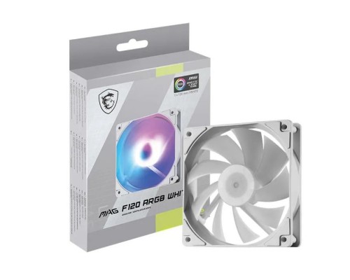 Кулер до корпусу MSI MAG F120 ARGB WHITE-1W