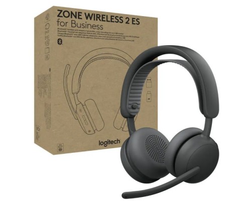Навушники Logitech Zone Wireless 2 ES Busines Graphite (981-001498)