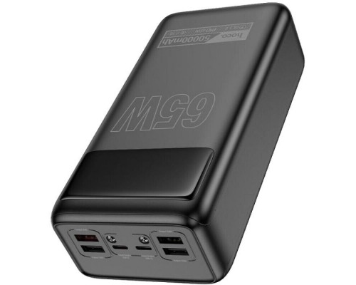 Батарея універсальна HOCO 50000mAh Apollo PD/65W QC/3.0 Black (DB81A / 714725)