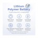 Батарея універсальна Vention 5000mAh 20W PD, USB-C In/Out, Lightning In/Out, with cable, Gradient Red (FHWR0)