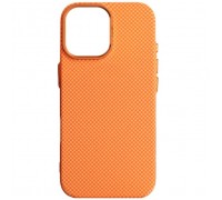 Чохол до мобільного телефона Armorstandart LikeCarbon2 MagCase Apple iPhone 16 Pro Max Kevlar Orange (ARM88595)
