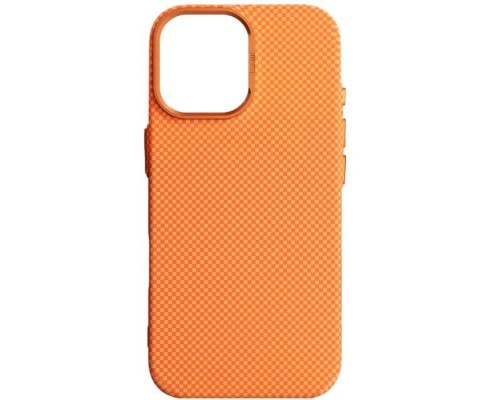 Чохол до мобільного телефона Armorstandart LikeCarbon2 MagCase Apple iPhone 16 Pro Max Kevlar Orange (ARM88595)