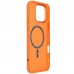 Чохол до мобільного телефона Armorstandart LikeCarbon2 MagCase Apple iPhone 16 Pro Max Kevlar Orange (ARM88595)