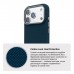 Чохол до мобільного телефона Armorstandart LikeCarbon2 MagCase Apple iPhone 17 Pro Kevlar Dark Blue (ARM88554)