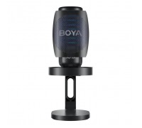 Мікрофон Boya K3-02 RGB Type-C/3,5 мм Black (BOYA K3-02)