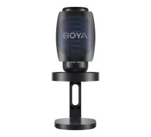 Мікрофон Boya K3-02 RGB Type-C/3,5 мм Black (BOYA K3-02)